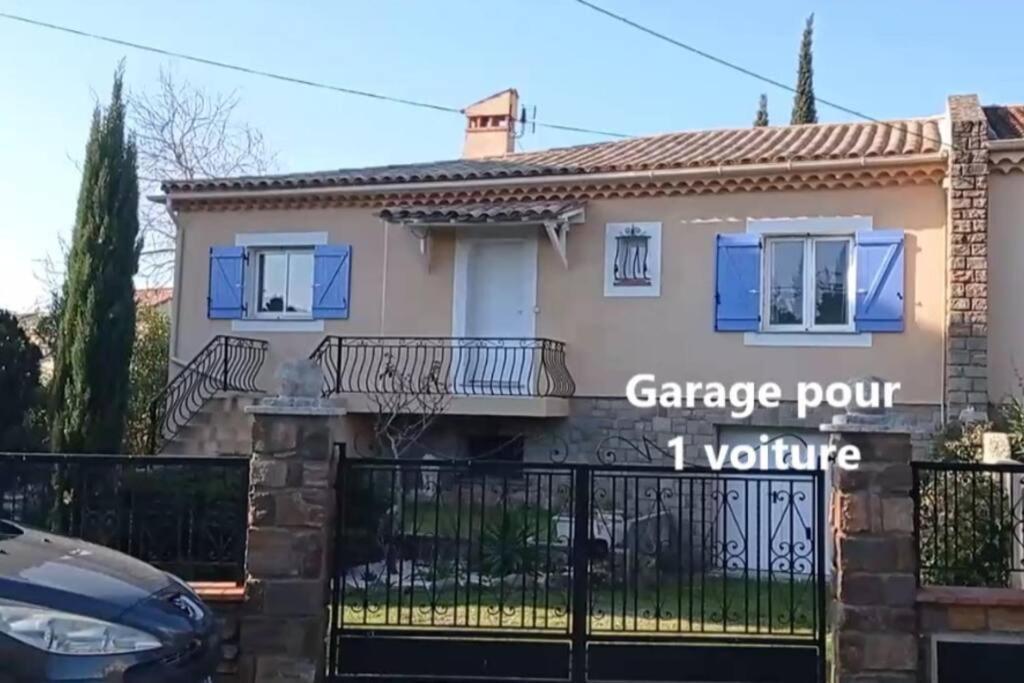 Maison Au Calme Avec Jardin Et Piscine Saint Raphael Eksteriør bilde